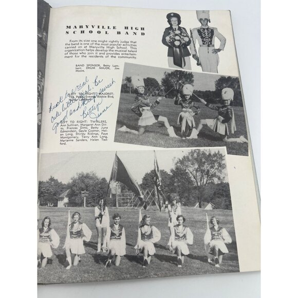 1952 Appalachian Yearbook Maryville High School Rebels Vintage Tennessee - Picture 5 of 10
